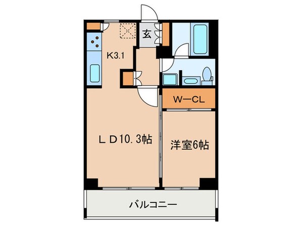 パークフラッツ市谷台町坂の物件間取画像